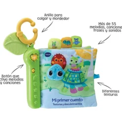 Vtech Baby Mi primer Cuento Texturas y Descubrimiento><noscript><img width=