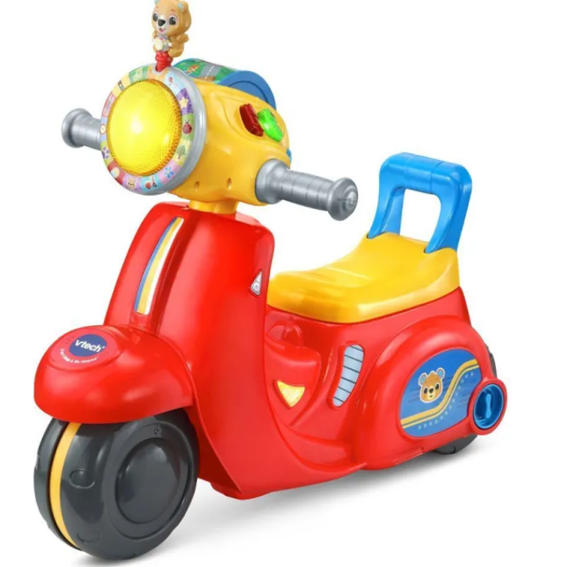 Vtech Baby Mi Scooter de Paseo 2 en 1 Roja> Primera Infancia|Exclusivo Juguettos