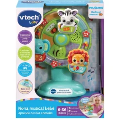 Vtech Baby Noria Musical Bebé Aprende con los Animales> Primera Infancia