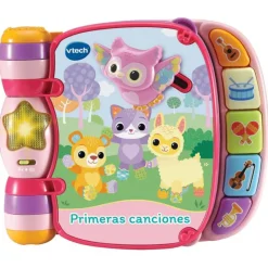 Vtech Baby Primeras Canciones Rosa Libro Interactivo para Bebés> Primera Infancia