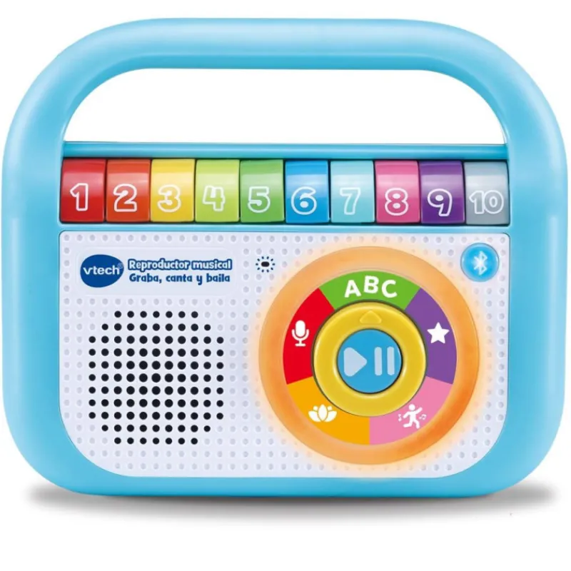 Vtech Baby Reproductor Musical Graba, Canta y Baila> Musicales|Primera Infancia