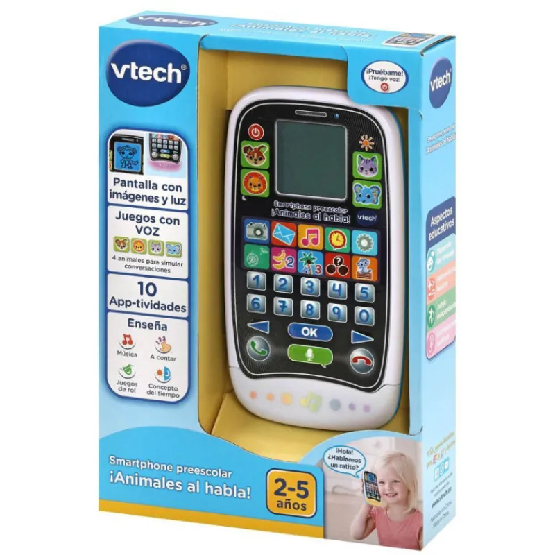 Vtech Baby Smartphone Preescolar ¡Animales al Habla!> Primera Infancia