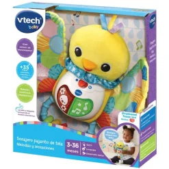 Vtech Baby Sonajero Pajarito de Tela Melodías y Sensaciones> Primera Infancia