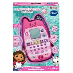 Vtech Baby Teléfono A-Miau-Cinante La casa de Muñecas de Gabby> Juguetes Electrónicos