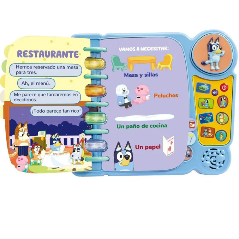 Vtech Libro de Juegos de Bluey> Juguetes Electrónicos