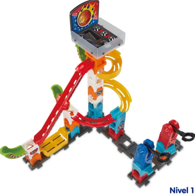Vtech Marble Rush Canasta de Basket Circuito de Canicas Interactivo> Vehículos Y Pistas