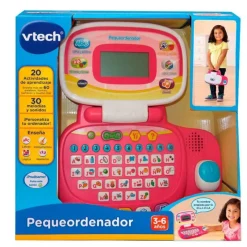 Vtech Pequeordenador Rosa> Juguetes Electrónicos